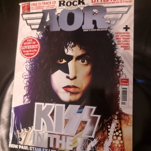 AOR Classic Rock Magazine March 2012 with Kiss feature like new