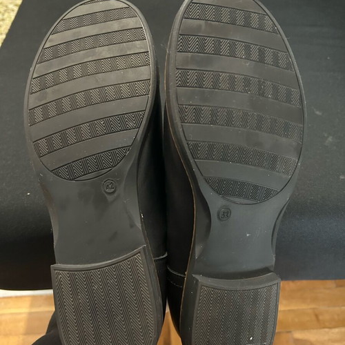 Oxford style shoes used, black, size 42, unisex