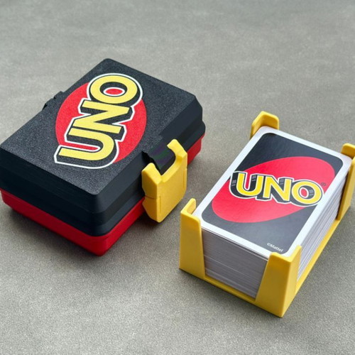 Uno Card Case with Snap Lock tray made to order