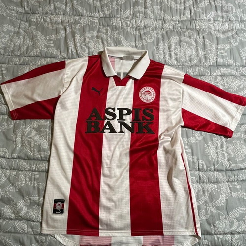 Olympiacos Puma collectible jersey Aspis Bank Giovanni 10 size L like new
