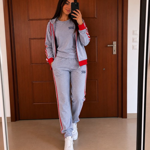 Tracksuit set used, jacket, pants and blouse