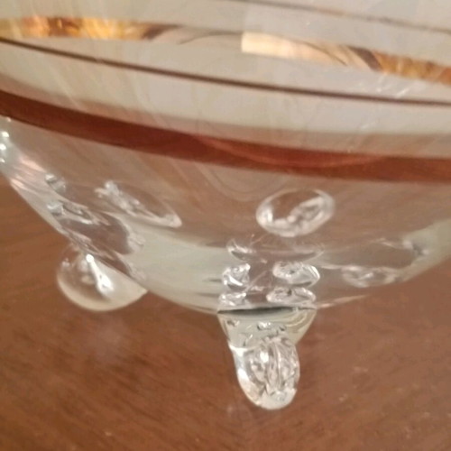 Vintage crystal vases 23 cm and 22 cm like new