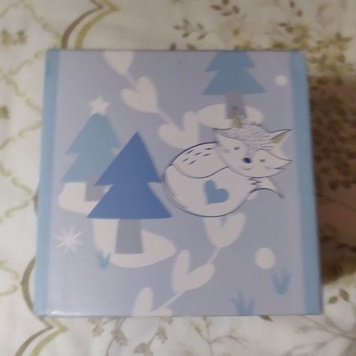 Collectible cardboard box new 12x12x12 cm