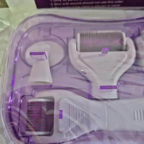 DRS 6 in 1 Derma Roller System microneedling set, new sealed