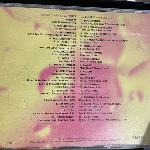 3 double CDs Totally 70's used, rock funk soul pop