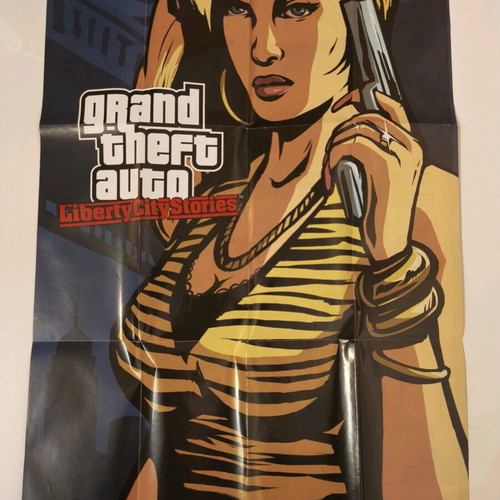 Grand Theft Auto Liberty City Stories PSP game used