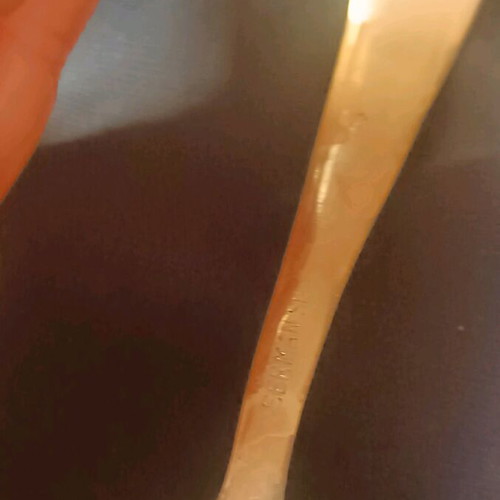 Collectible silver-plated spoons like new with hallmark