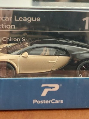 Bugatti Chiron Supersport PosterCars 1:64 σαν καινούργιο