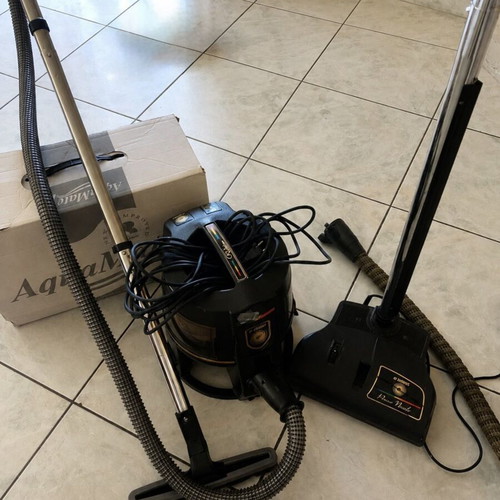 Rainbow E2 vacuum cleaner with accessories and Aquamate carpet washer