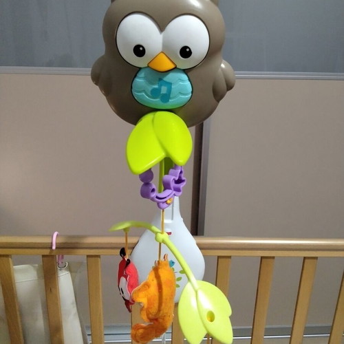 Fisher-Price Musical Rotating Crib Mobile 3 in 1 used