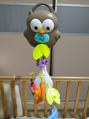 Fisher-Price Musical Rotating Crib Mobile 3 in 1 used