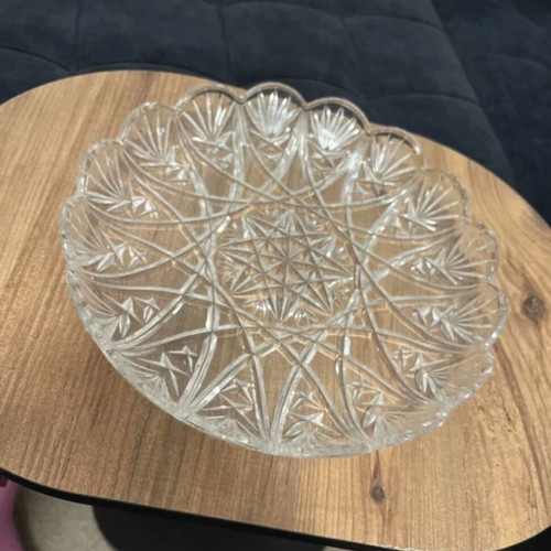 Crystal big platter like new