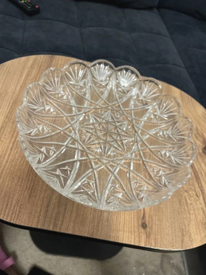 Crystal big platter like new