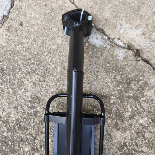 Walfort rear bike rack, aluminum, 49x12 cm, 9 kg capacity