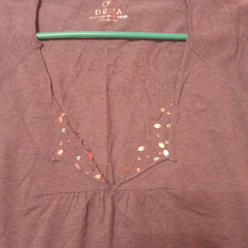 Deha T-shirt blue new, size S
