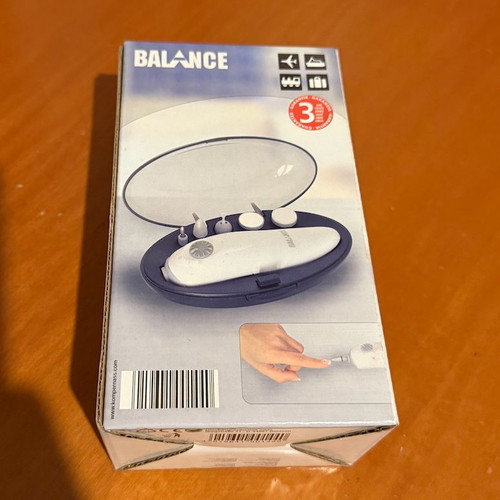 Balance KH 470 manicure travel set like new, 5 pieces with case