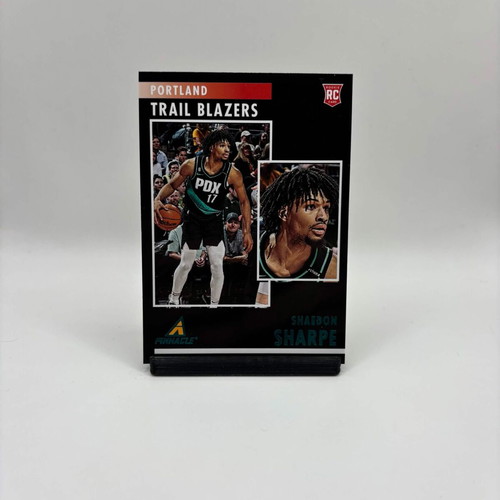 Shaedon Sharpe Chronicles Pinnacle 2022-23 Teal Rookie Card like new
