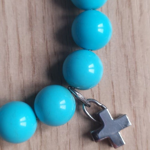 Turquoise summer bracelets, pack of 2