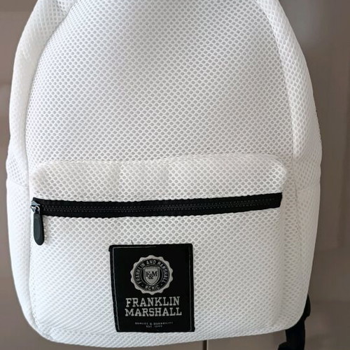 Franklin Marshall backpack white like new
