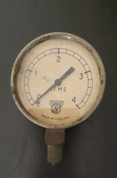 vintage μανομετρο