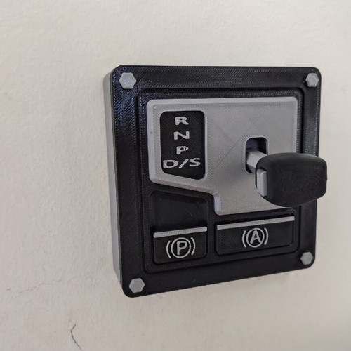 Auto Shifter 3D cover for single light switch