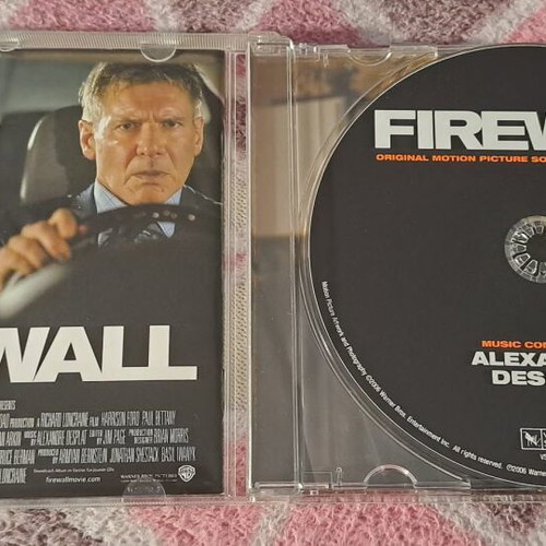 Firewall Original Motion Picture Soundtrack CD like new