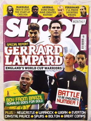 Shoot English Football Magazine June 2006 used