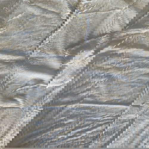 White cotton Saral Art of India shirt like new, size L