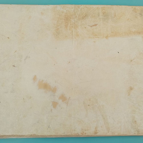 French Möbel furniture catalog used, like a painting pad