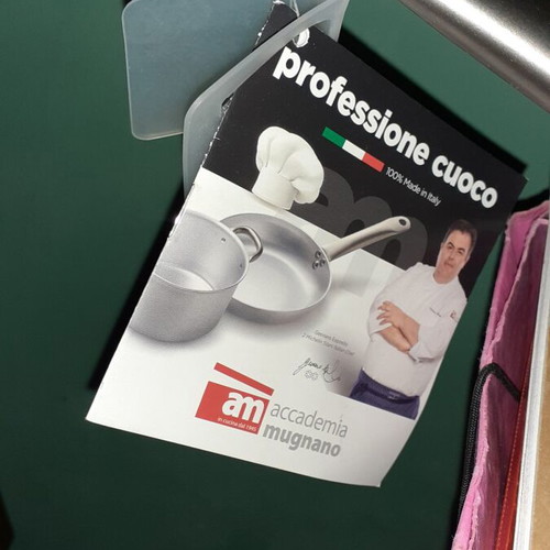 Frying Pan 24 cm Pure Aluminium Made in Italy new
