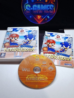 Mario & Sonic at the Olympic Games Beijing 2008 Nintendo Wii game used
