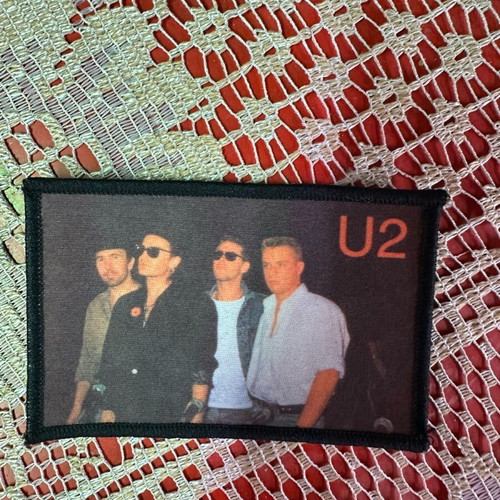 U2 patch new, perfect condition for sewing