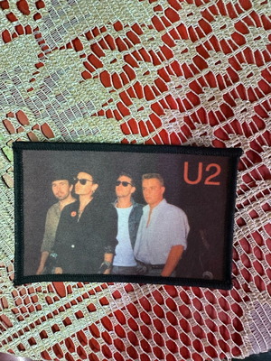 U2 patch new, perfect condition for sewing