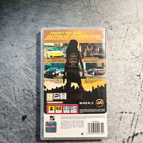 PSP Need for Speed Undercover game like new