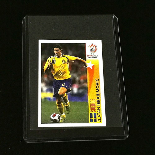Zlatan Ibrahimovic Panini UEFA Euro 2008 Trading Card new