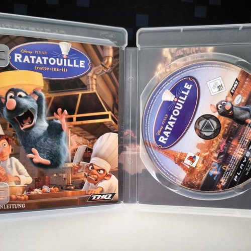 Ratatouille PS3 game in French, German, Spanish, Portuguese, Dutch