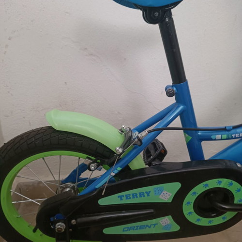 Children's city bike like new, blue