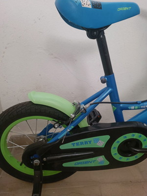 Children's city bike like new, blue