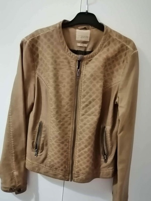 Broadway brown leatherette jacket size M like new