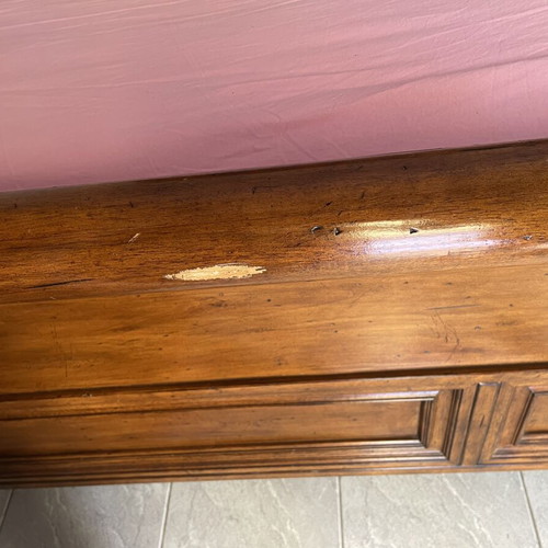 King Size Bed Kourtis solid wood used with mattress and premium base