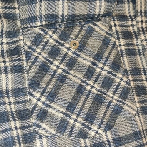 Jasmen Blue Medium Checkered Shirt used