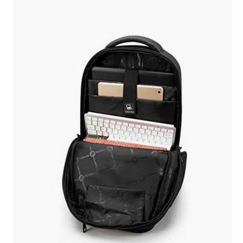 Tigernu backpack with laptop compartment, dark grey
