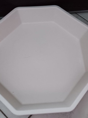 Plastic tray used for kitchen organization, deep