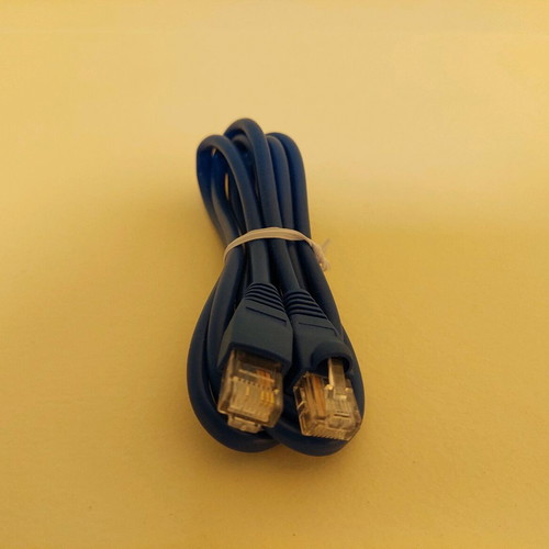 Ethernet cable new, blue, unused