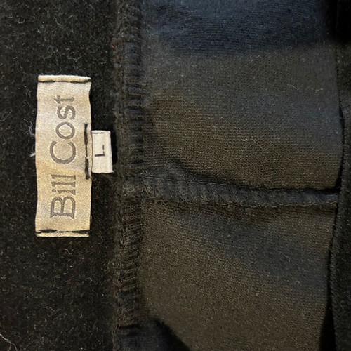 Bill Cost black velour skirt like new, size XL