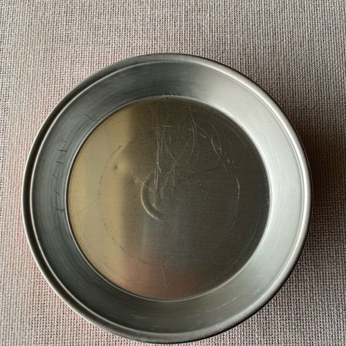 Stainless Steel Baking Pan like new 23x23x4.5 cm