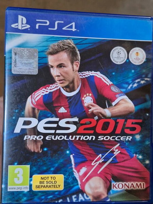 PES 2015 game for PlayStation 4 like new