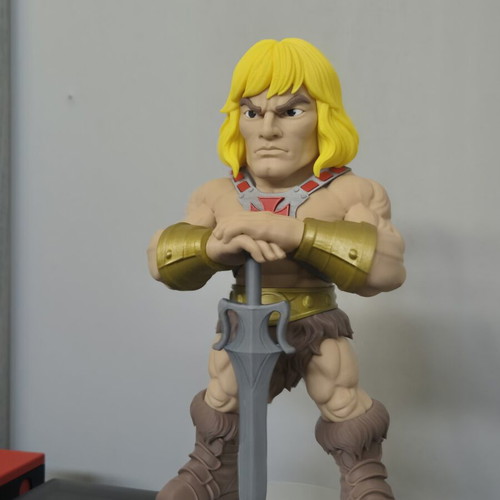He-Man Masters of the Universe figure like new, 3D print collectible