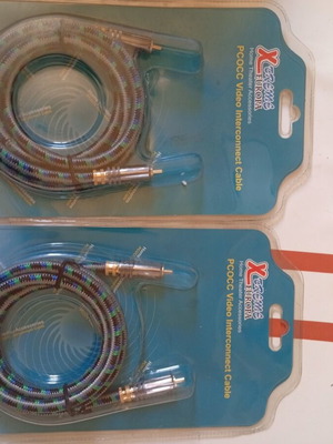 Καλώδια Xtreme Europa PCOCC Video Interconnect σετ 2 καινούργια σφραγισμένα