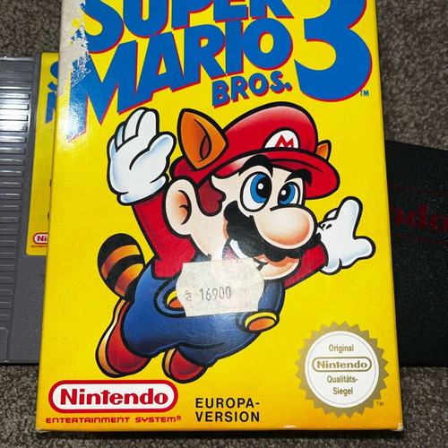 Super Mario 3 game for Nintendo NES used, Greek edition